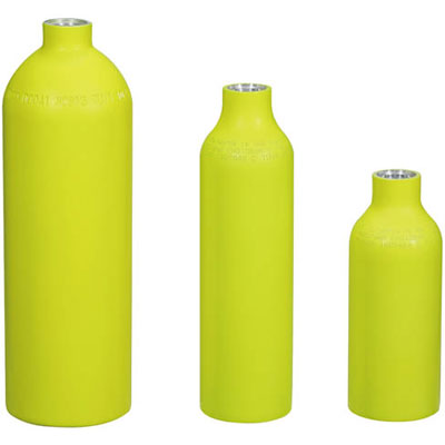Aluminium pony bottle 3/4-14 NPSM / 2.7 liter